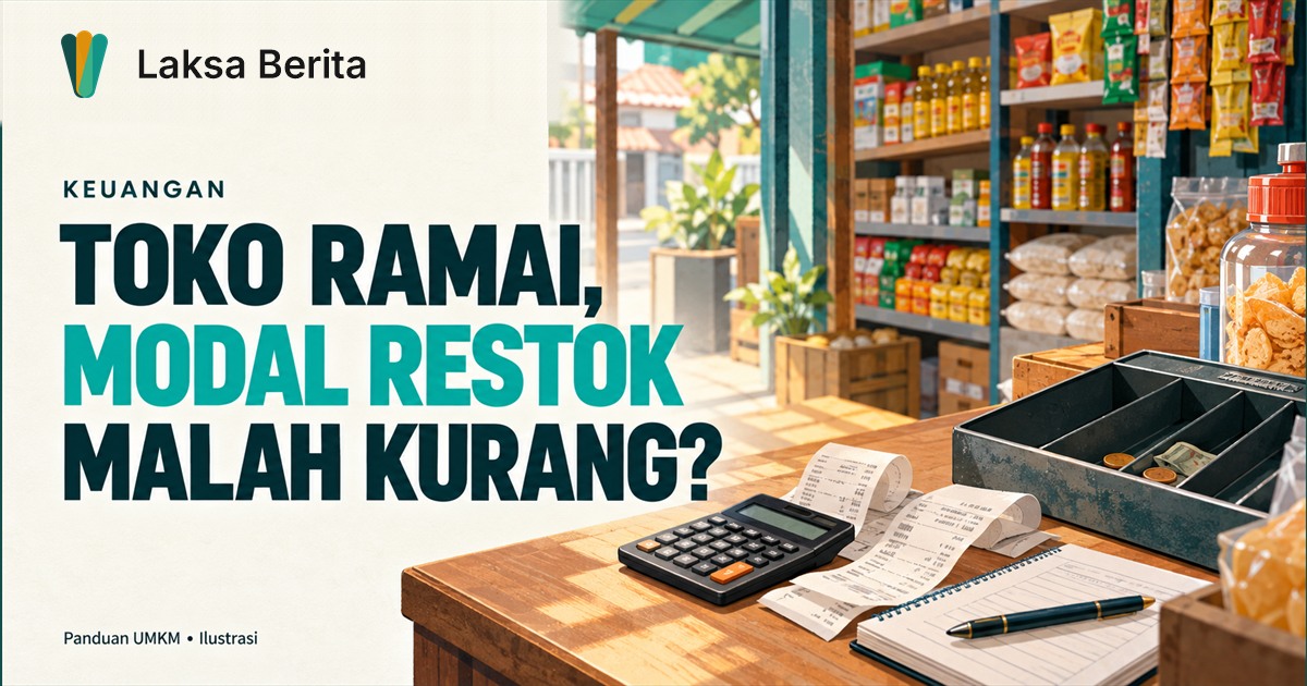Toko Ramai, Uang Belanja Stok Malah Kurang? Cek 4 Pos Ini