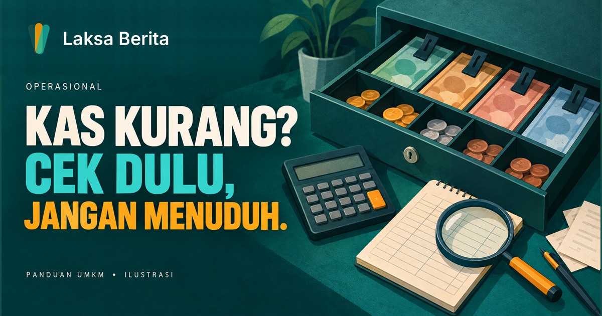 Selisih Kas Rp50 Ribu Sehari? Jangan Langsung Salahkan Kasir
