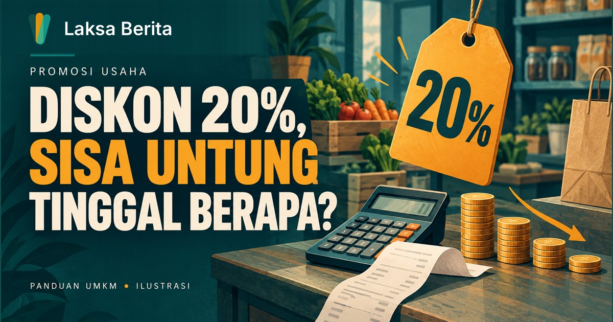 Diskon 20 Persen Bisa Memangkas Laba Lebih Dalam dari Dugaan