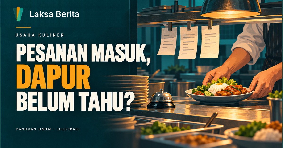 Pesanan Sudah Masuk, Dapur Belum Tahu? Benahi Alur Ini