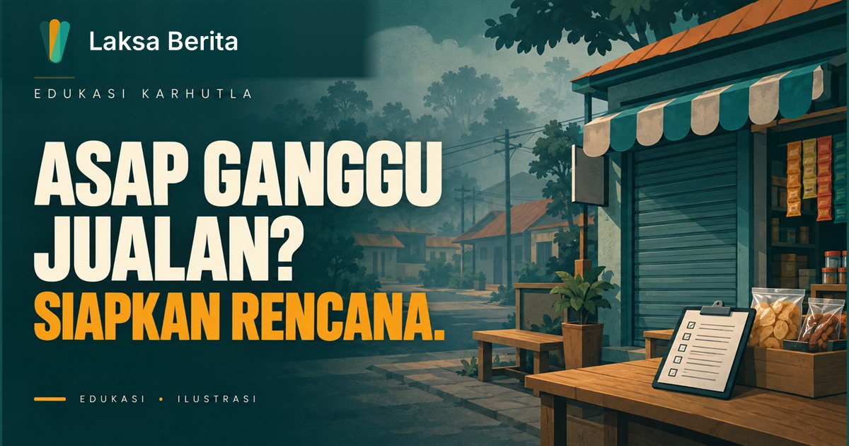 Saat Asap Mengganggu Jualan, Apa yang Perlu Disiapkan Toko?
