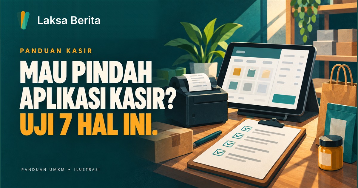 Mau Pakai Aplikasi Kasir? Uji 7 Hal Ini Sebelum Memindahkan Data