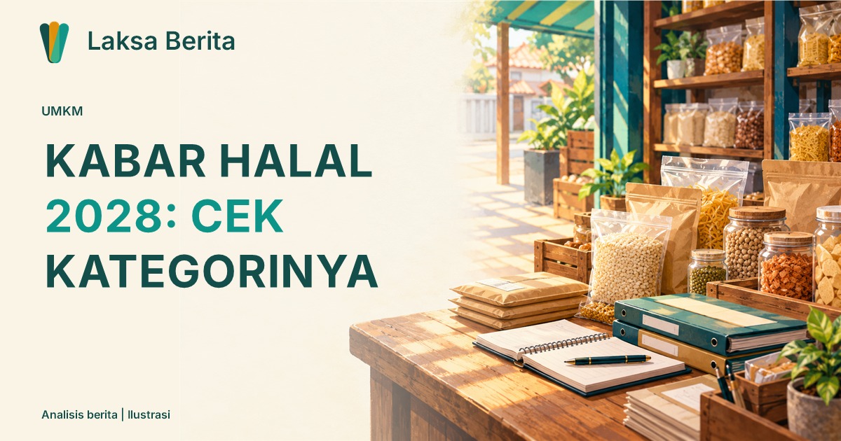 Ramai Kabar Halal 2028: Pelaku Usaha Perlu Cek Kategori Produknya