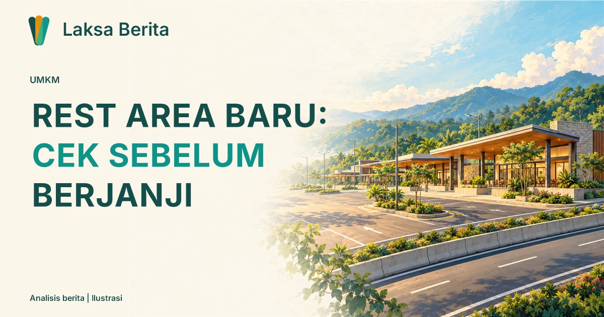 Rest Area Cisumdawu Ditargetkan Natal 2026, Jangan Salah Baca Peluangnya