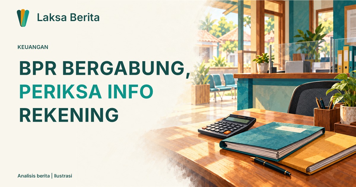 117 BPR dan BPRS Digabung Jadi 33, Nasabah Perlu Memeriksa Apa?
